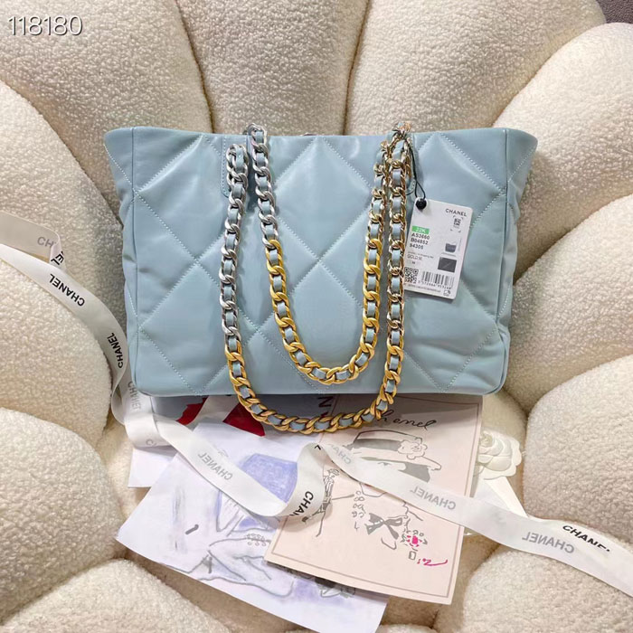 2022 CHANEL 19 SHOPPING BAG