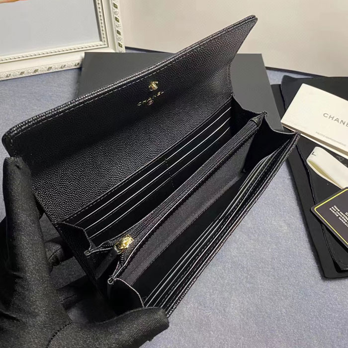 2022 Chanel 19 long flap wallet