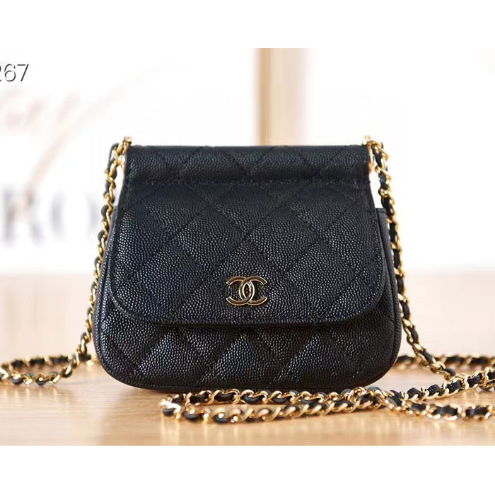 2022 Chanel CLUTCH WITH CHAIN