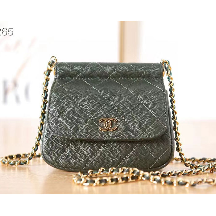 2022 Chanel CLUTCH WITH CHAIN