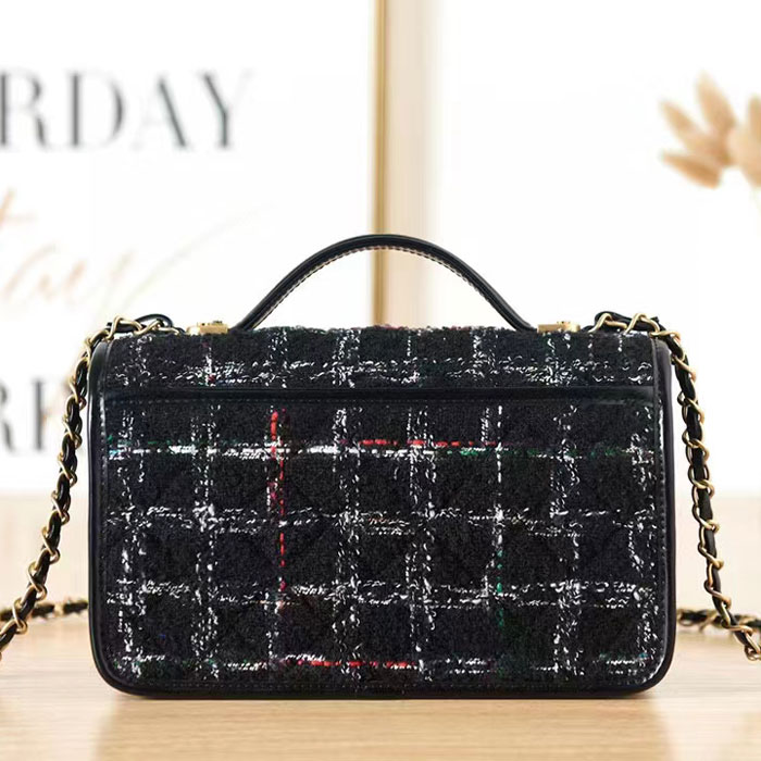 2022 Chanel SMALL FLAP BAG WITH TOP HANDLE