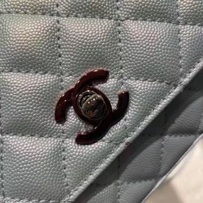 2022 Chanel small flap bag with top handle