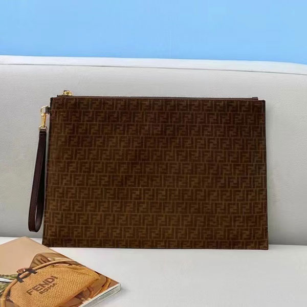 2022 Fendi Large Flat Pouch