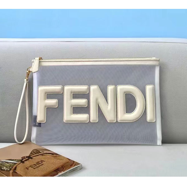 2022 Fendi Large Flat Pouch