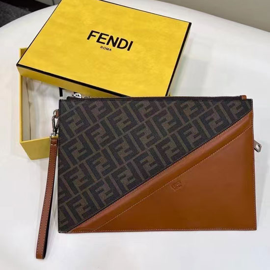 2022 Fendi Large Flat Pouch