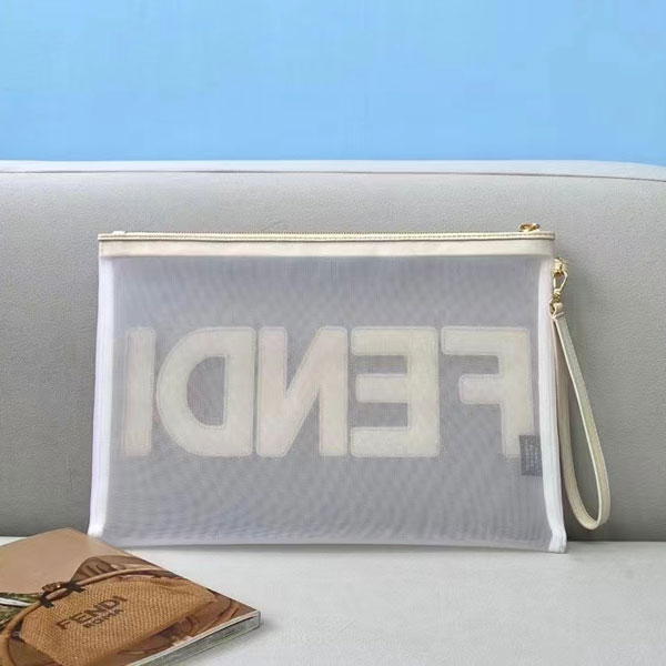 2022 Fendi Large Flat Pouch