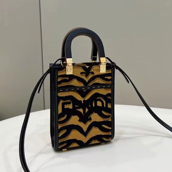 2022 Fendi Mini Sunshine Shopper