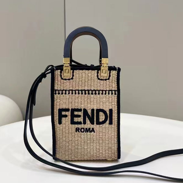 2022 Fendi Mini Sunshine Shopper