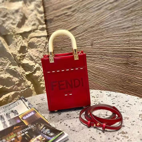 2022 Fendi Mini Sunshine Shopper