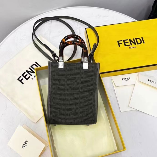 2022 Fendi Mini Sunshine Shopper