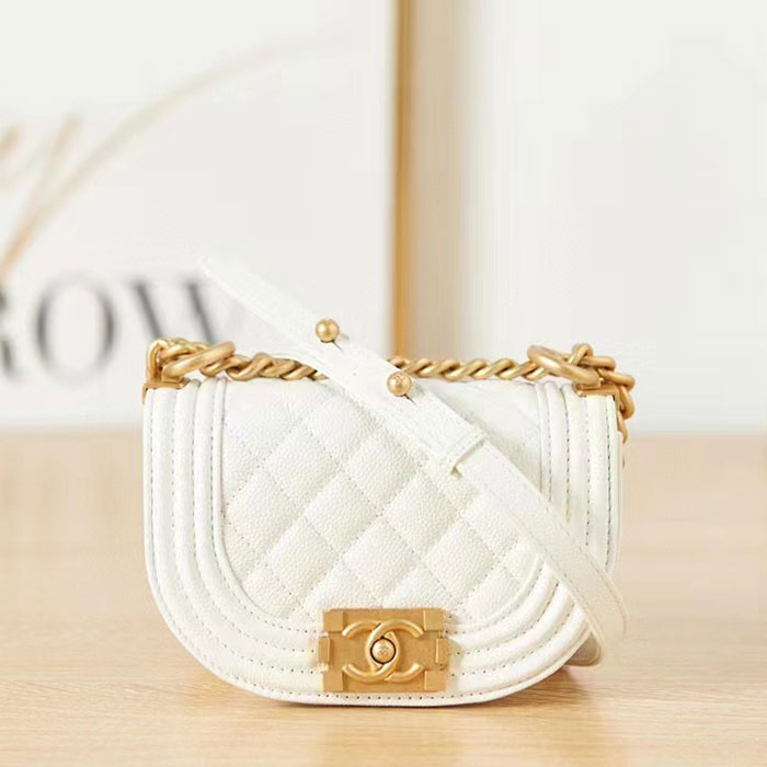 2022 Small Boy Chanel Messenger Bag
