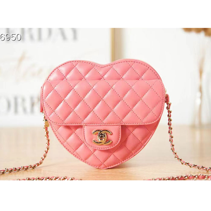 2022 chanel Heart bag