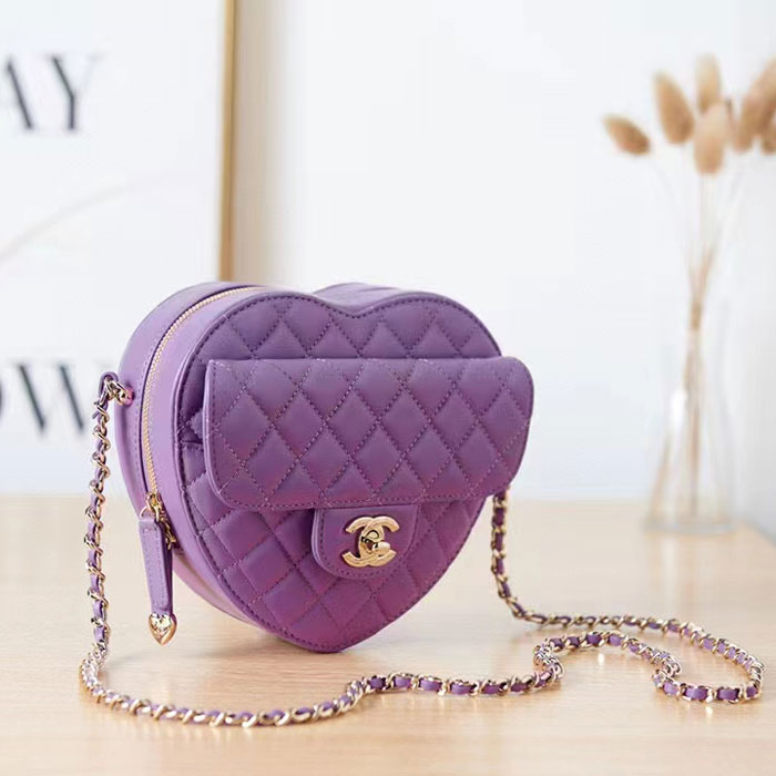 2022 chanel Heart bag