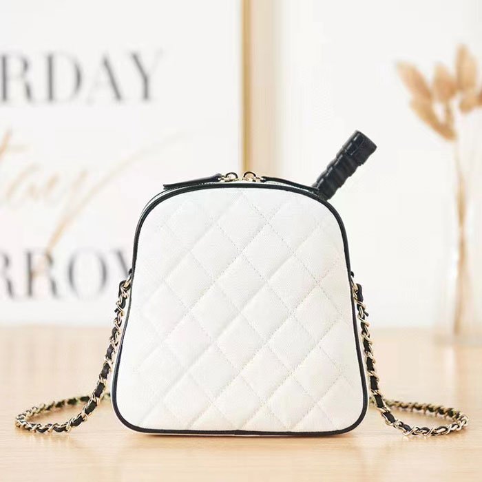2022 chanel tennis racket bag