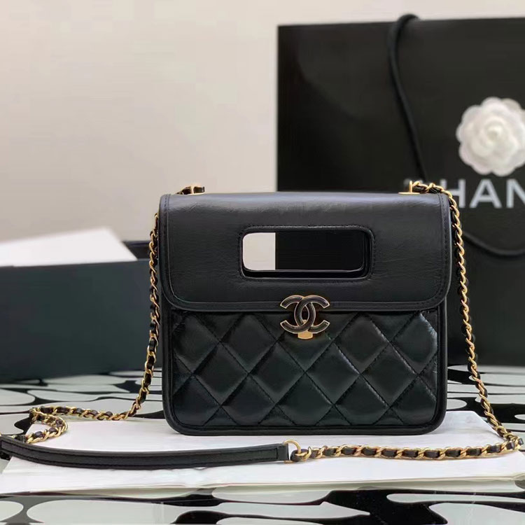 2023 Chanel MINI FLAP BAG WITH TOP HANDLE