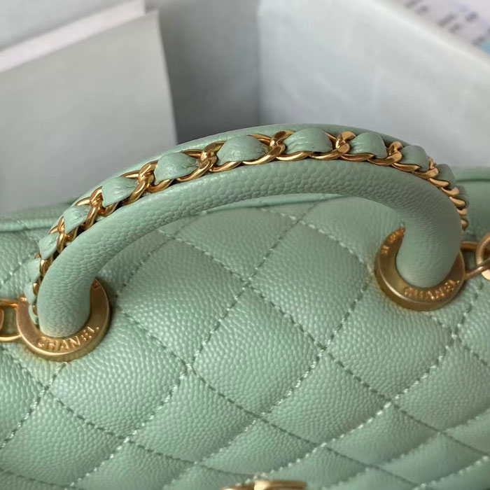 2023 Chanel MINI FLAP BAG WITH TOP HANDLE