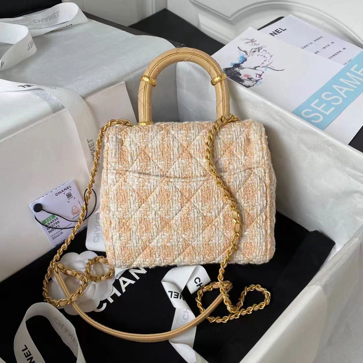 2023 Chanel MINI FLAP BAG WITH TOP HANDLE