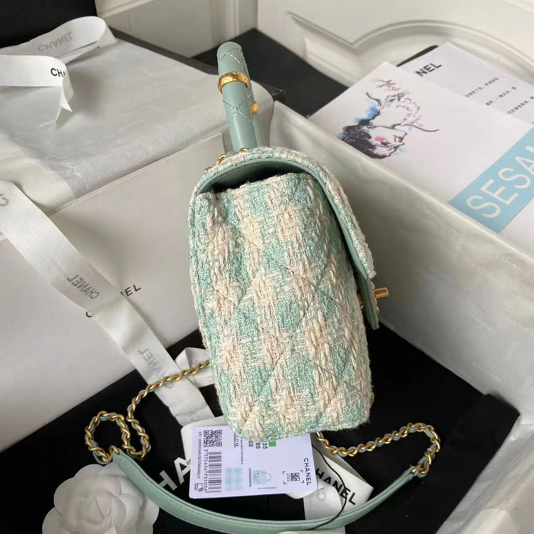 2023 Chanel MINI FLAP BAG WITH TOP HANDLE