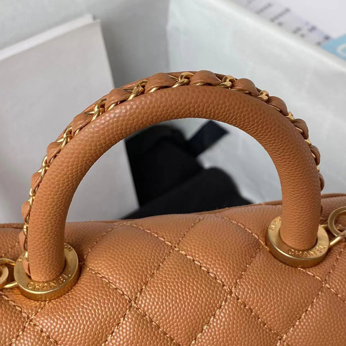 2023 Chanel MINI FLAP BAG WITH TOP HANDLE