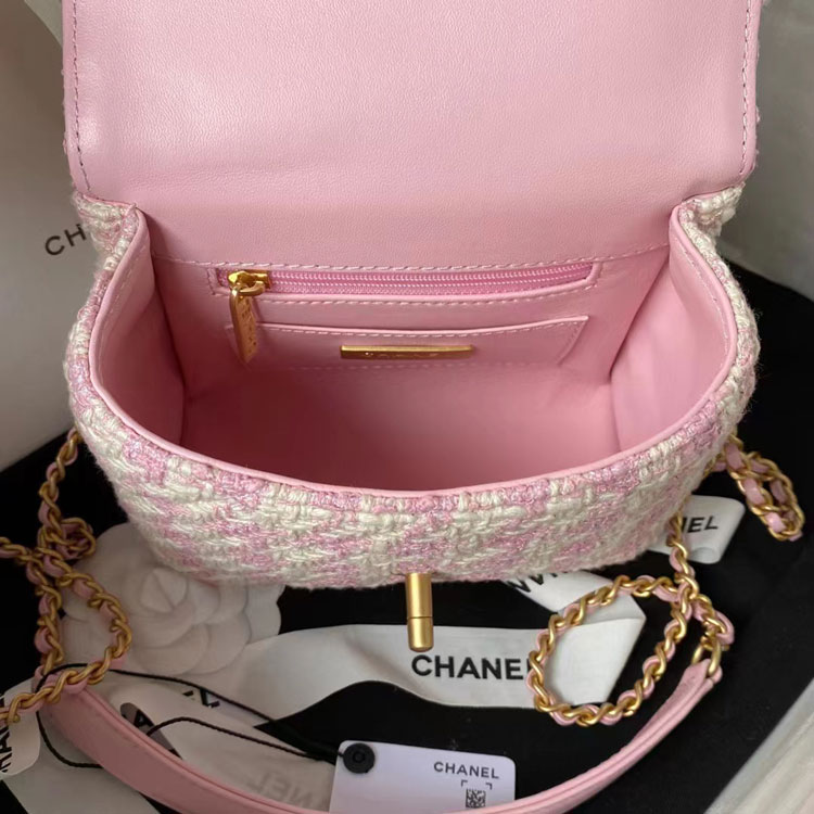 2023 Chanel MINI FLAP BAG WITH TOP HANDLE