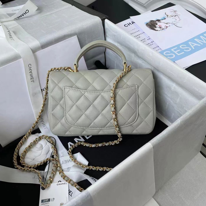 2023 Chanel Mini Flap Bag With Top Handle