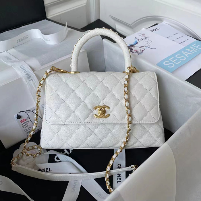 2023 Chanel flap bag with top handle
