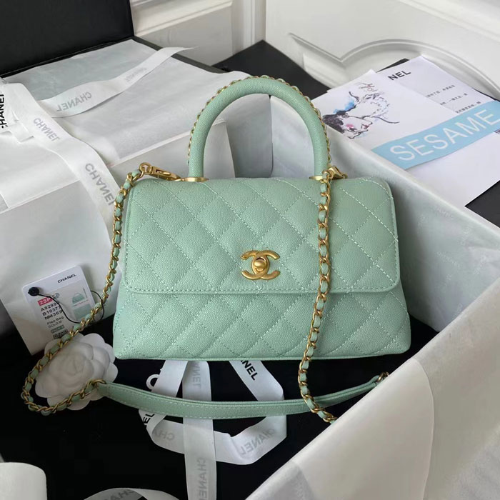 2023 Chanel flap bag with top handle