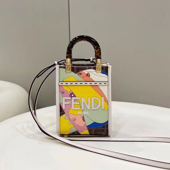 2023 Fendi Mini Sunshine Shopper