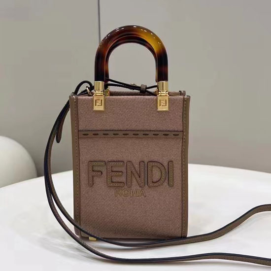 2023 Fendi Mini Sunshine Shopper