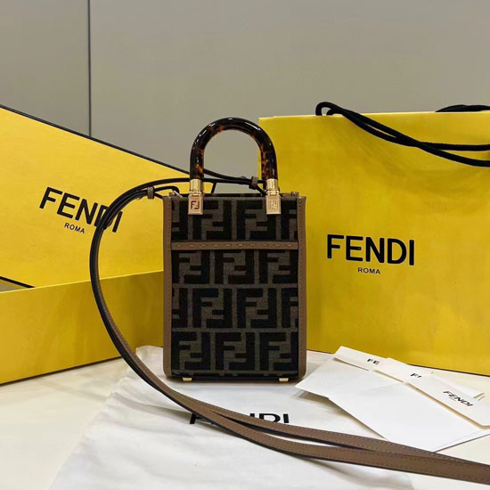 2023 Fendi Mini Sunshine Shopper