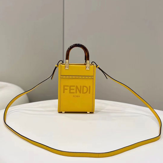 2023 Fendi Mini Sunshine Shopper