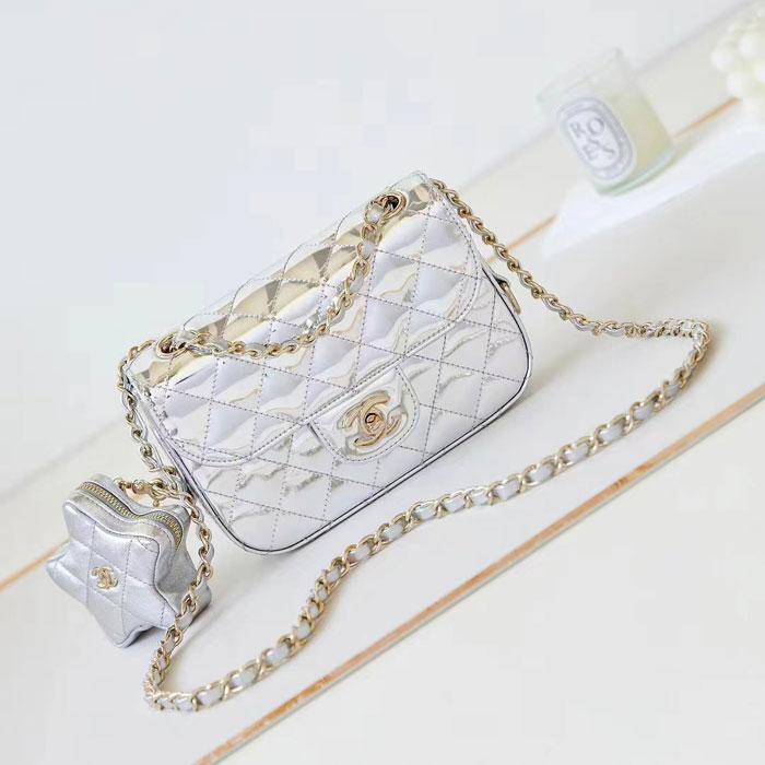 2024 CHANEL MINI FLAP BAG & STAR COIN PURSE
