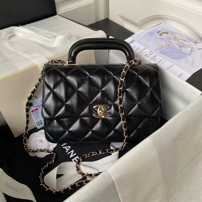 2024 Chanel FLAP BAG WITH TOP HANDLE