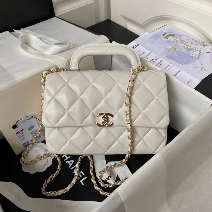 2024 Chanel FLAP BAG WITH TOP HANDLE