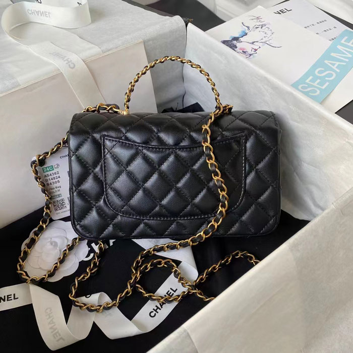 2024 Chanel FLAP BAG WITH TOP HANDLE