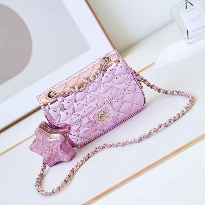 2024 Chanel MINI FLAP BAG & STAR COIN PURSE