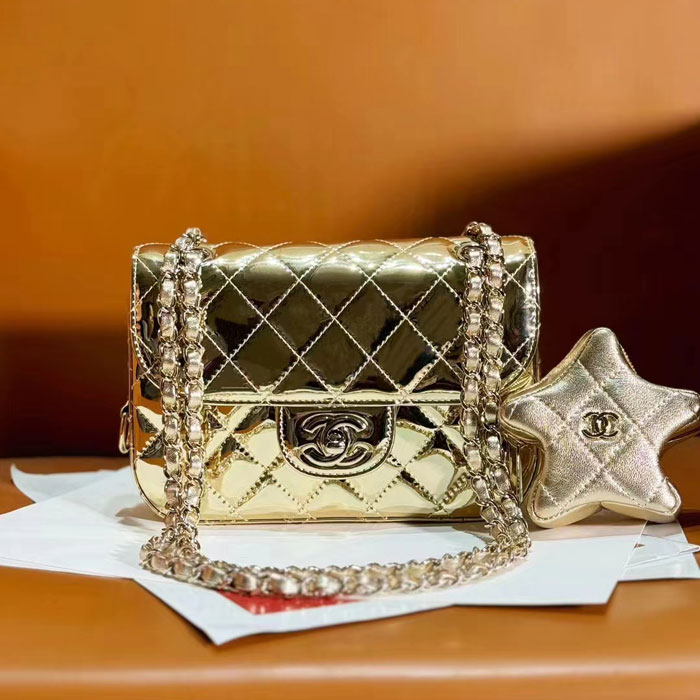 2024 Chanel MINI FLAP BAG & STAR COIN PURSE