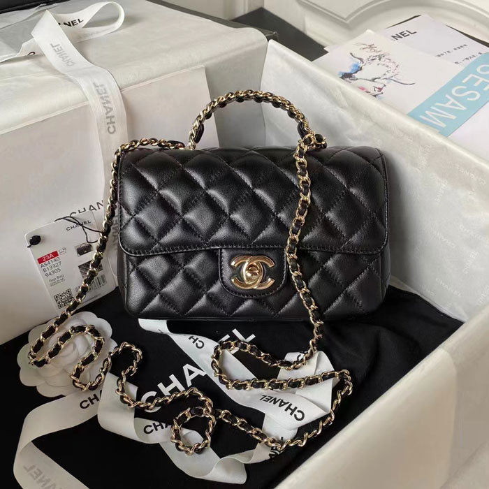 2024 Chanel Mini BAG WITH TOP HANDLE