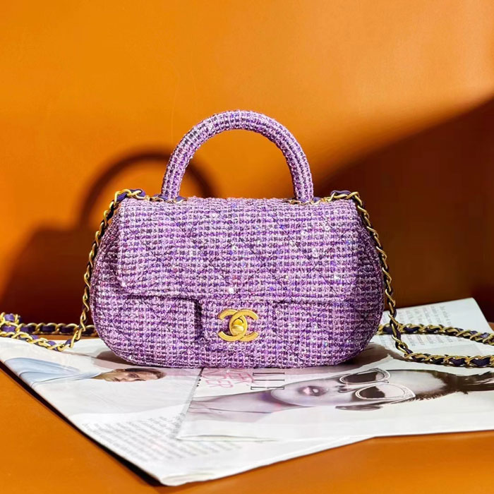 2024 Chanel SMALL BAG WITH TOP HANDLE