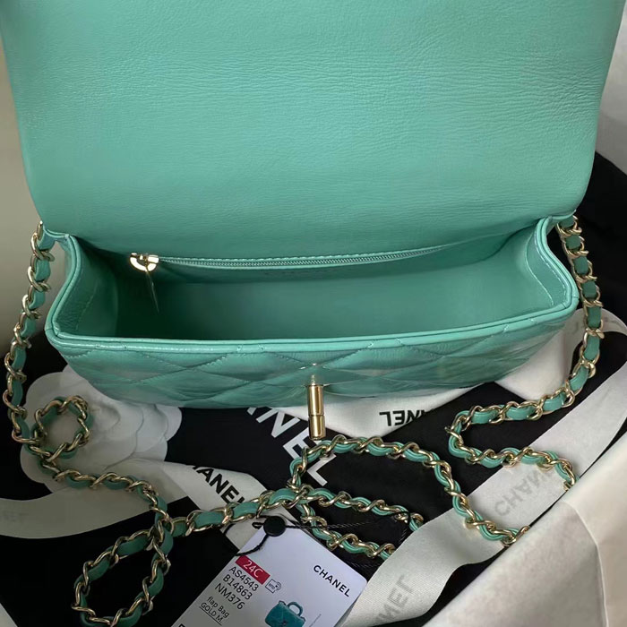 2024 Chanel Small FLAP BAG WITH TOP HANDLE