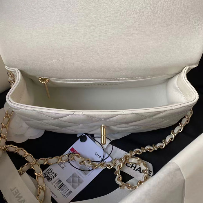 2024 Chanel Small FLAP BAG WITH TOP HANDLE