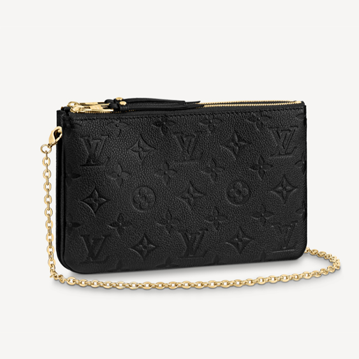DOUBLE ZIP POCHETTE