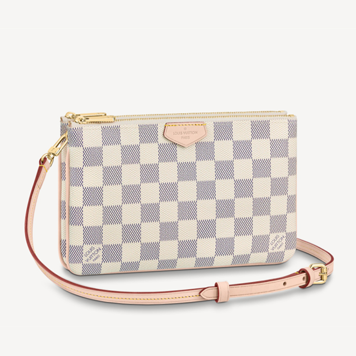 DOUBLE ZIP POCHETTE