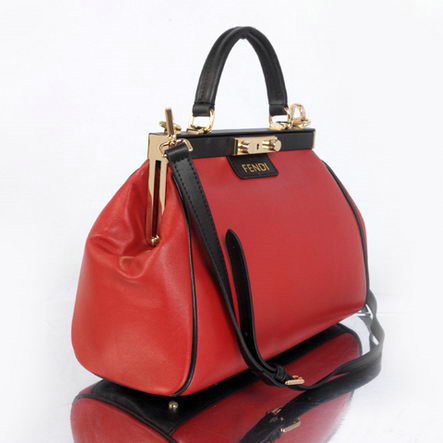 Fendi Spring Summer 2013 Shopping Bag F002 Red