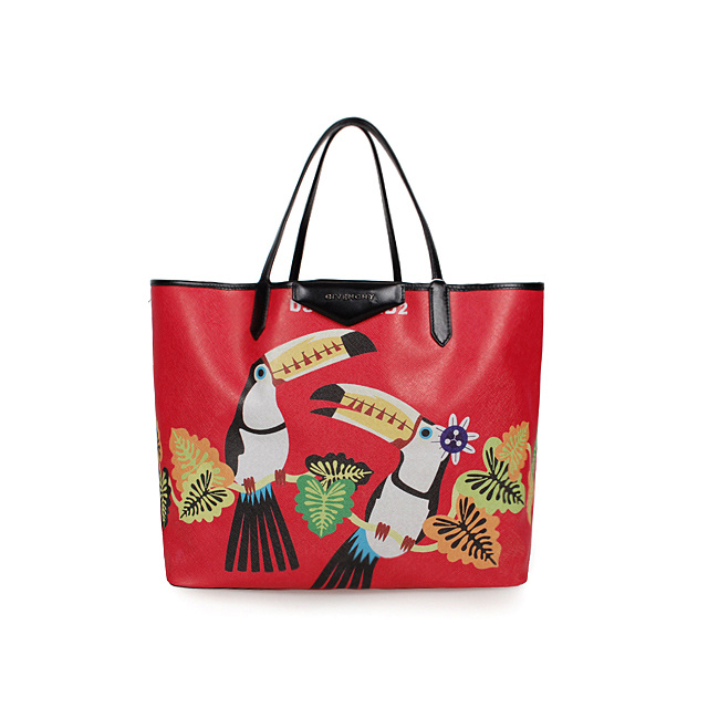 Givenchy Antigona Print Large Shopper Bag 8248 Red
