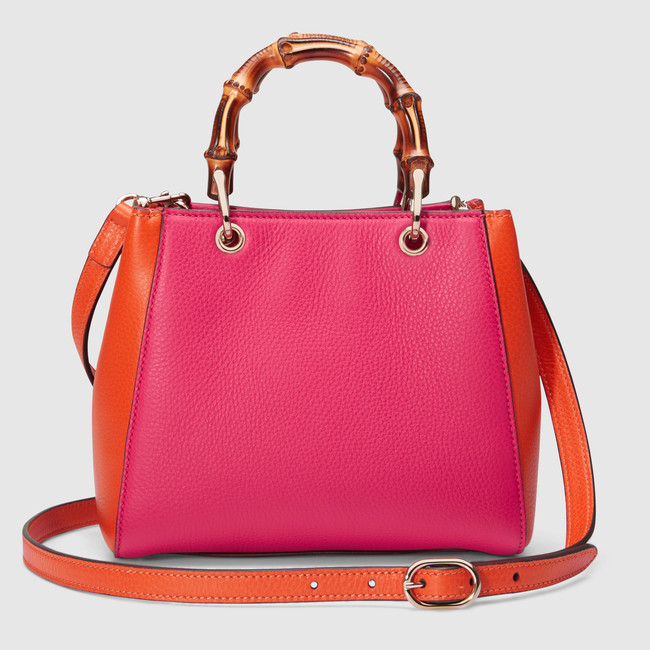 Gucci Bamboo Shopper Mini Leather Bag 368823 A7MDG 5664