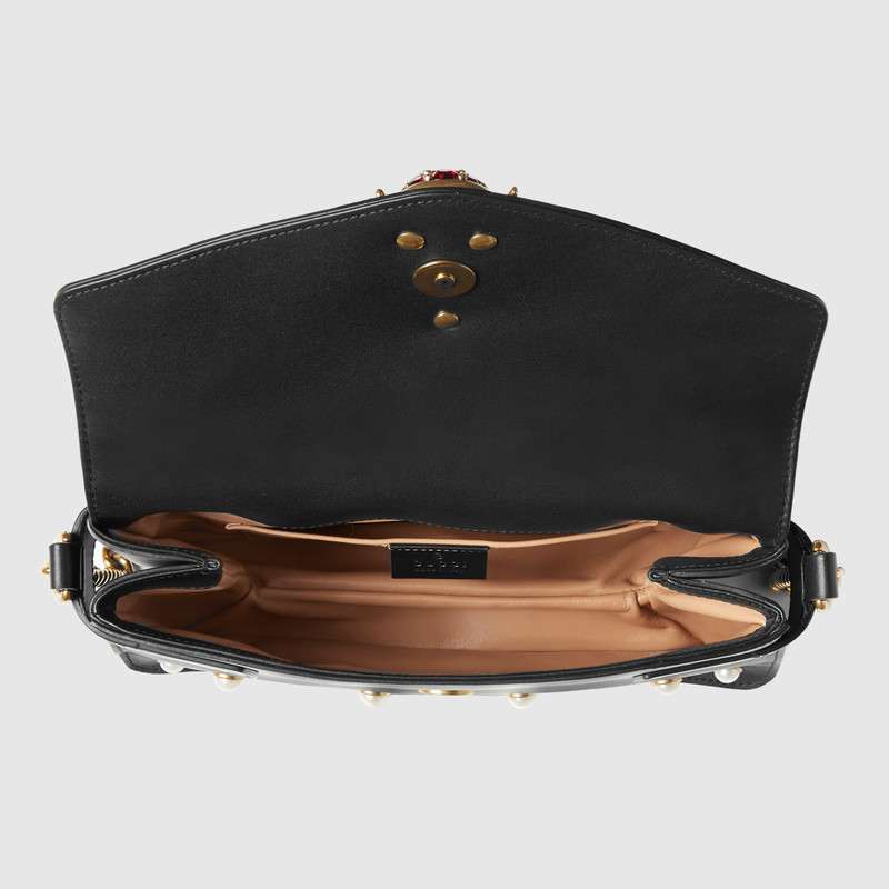 Gucci Broadway leather mini bag 453778 DVUDT 1096