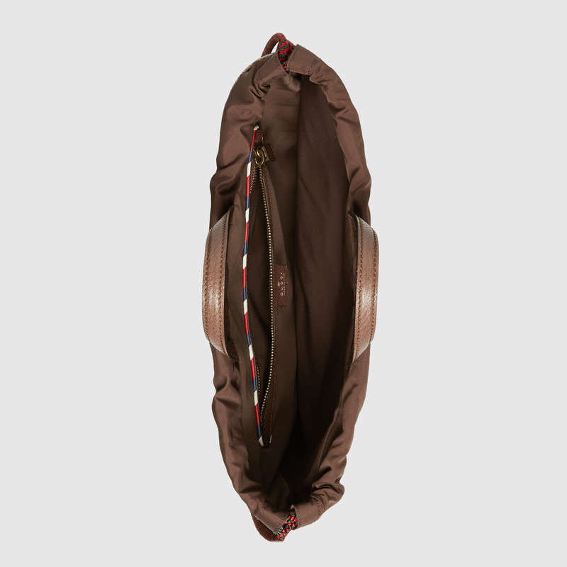 Gucci Courrier soft GG Supreme drawstring backpack 473872 K9RVT 8863