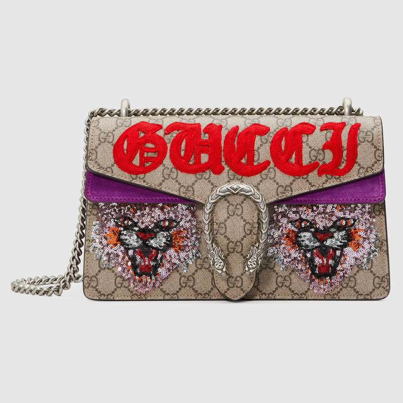 Gucci Dionysus embroidered shoulder bag 400249 9C2HN 9279