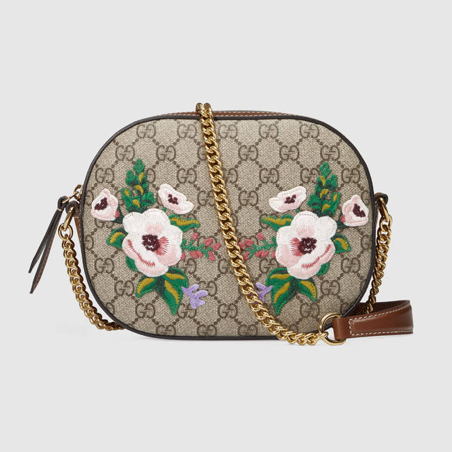Gucci Exclusive GG Supreme mini chain bag 409535 K8KAG 8315